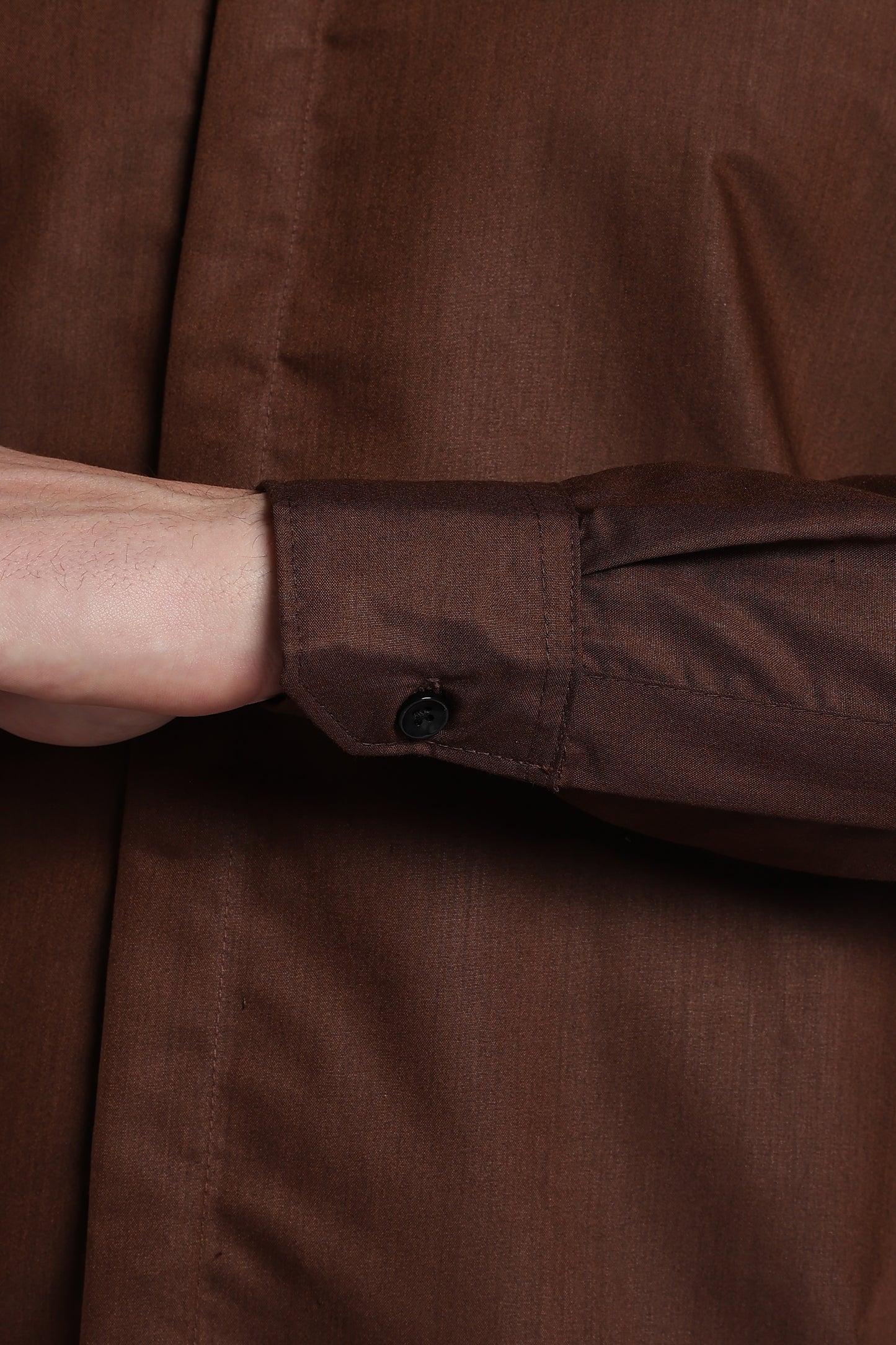 Cocoa Brown Classic Veil Shirt