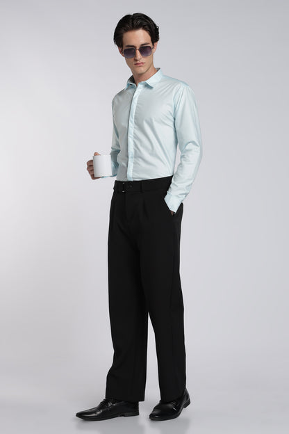 Ice Blue Classic Veil Shirt
