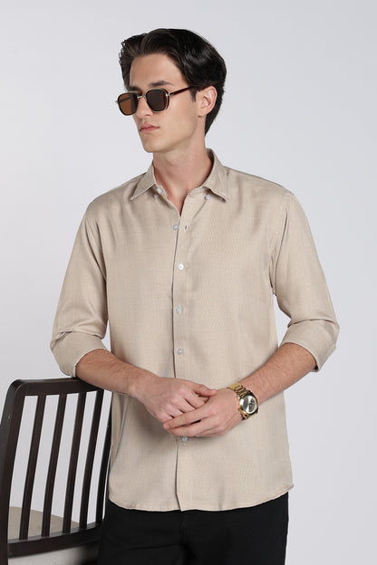 Dune Sandal Heritage Linen Blend Shirt