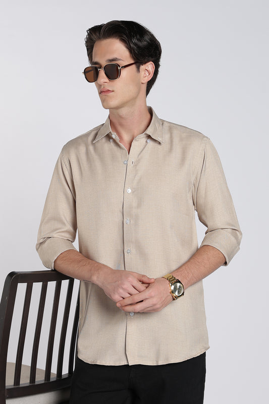 Dune Sandal Heritage Linen Blend Shirt