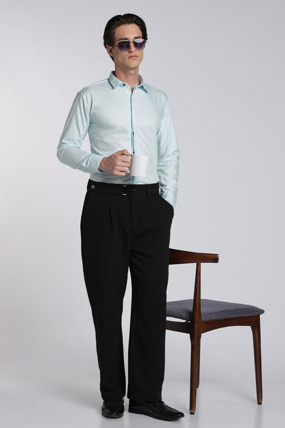 Ice Blue Classic Veil Shirt