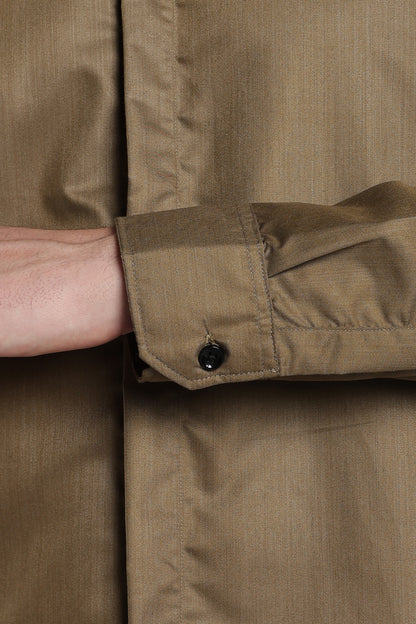 Olive Brown Classic Veil Shirt