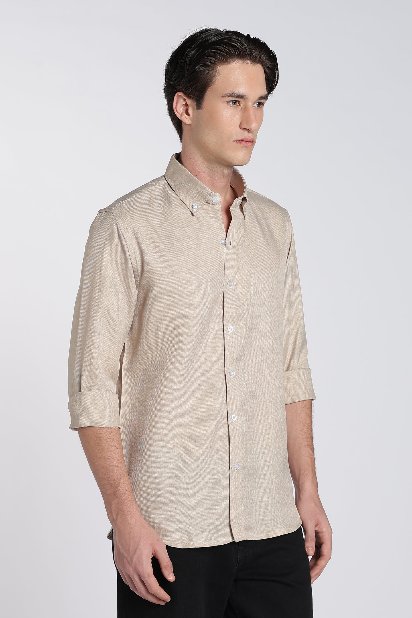 Dune Sandal Heritage Linen Blend Shirt