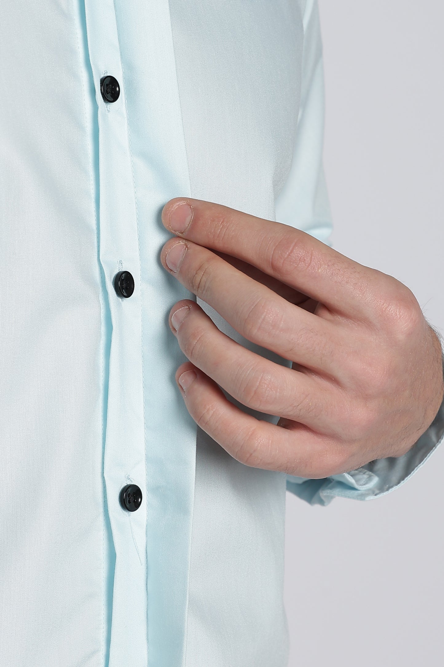 Ice Blue Classic Veil Shirt