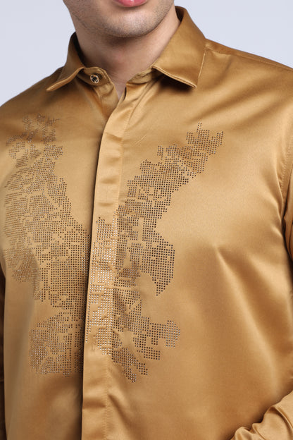 Olive Sand Apex Designer Shirt