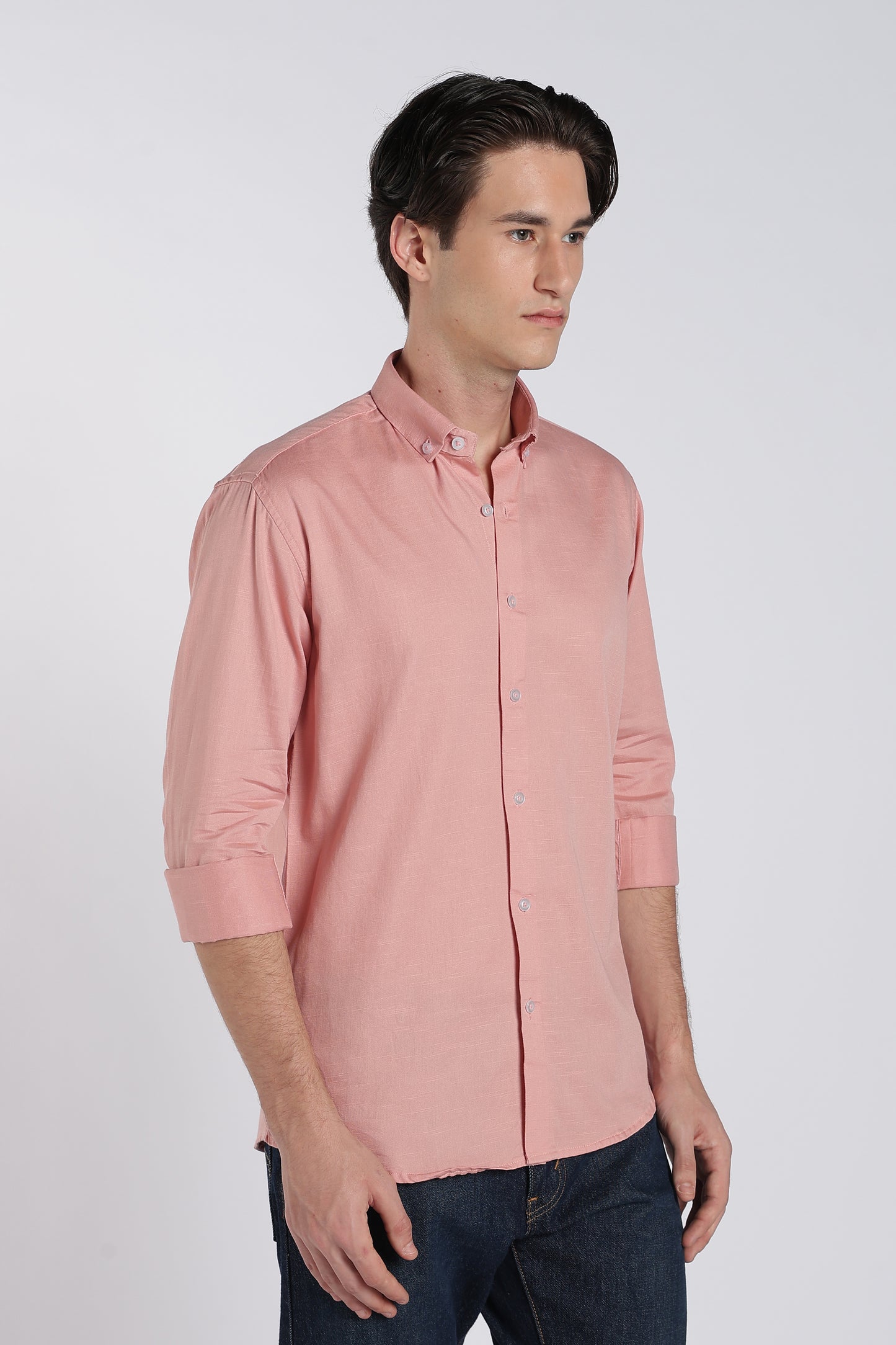 Desert Rose Vintage Linen Blend Shirt