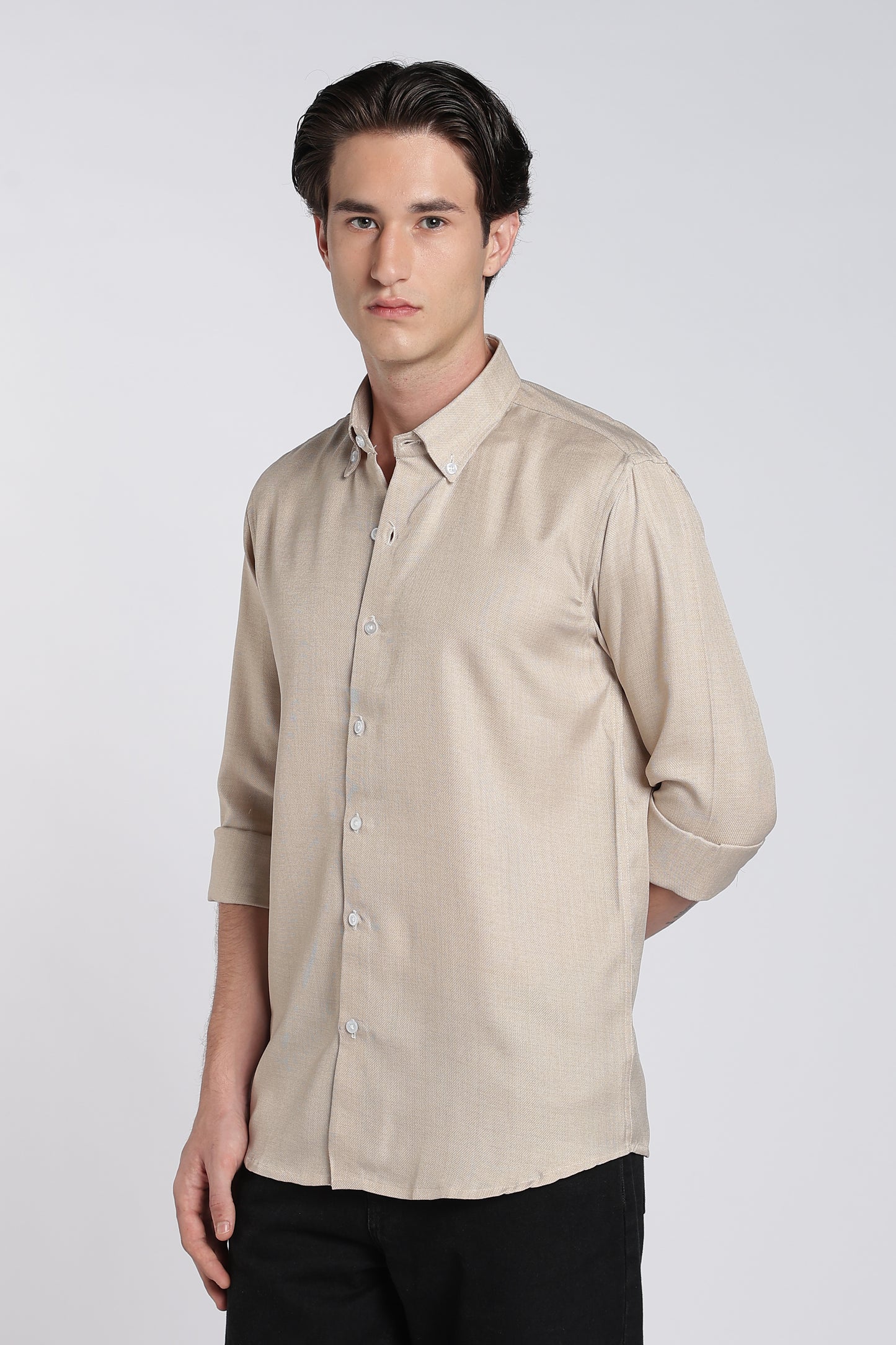 Dune Sandal Heritage Linen Blend Shirt