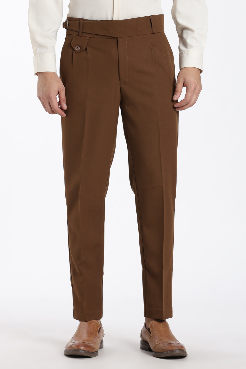 Brown Vintage Gurkha Pants