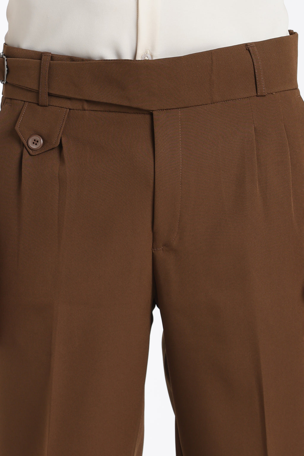 Brown Vintage Gurkha Pants