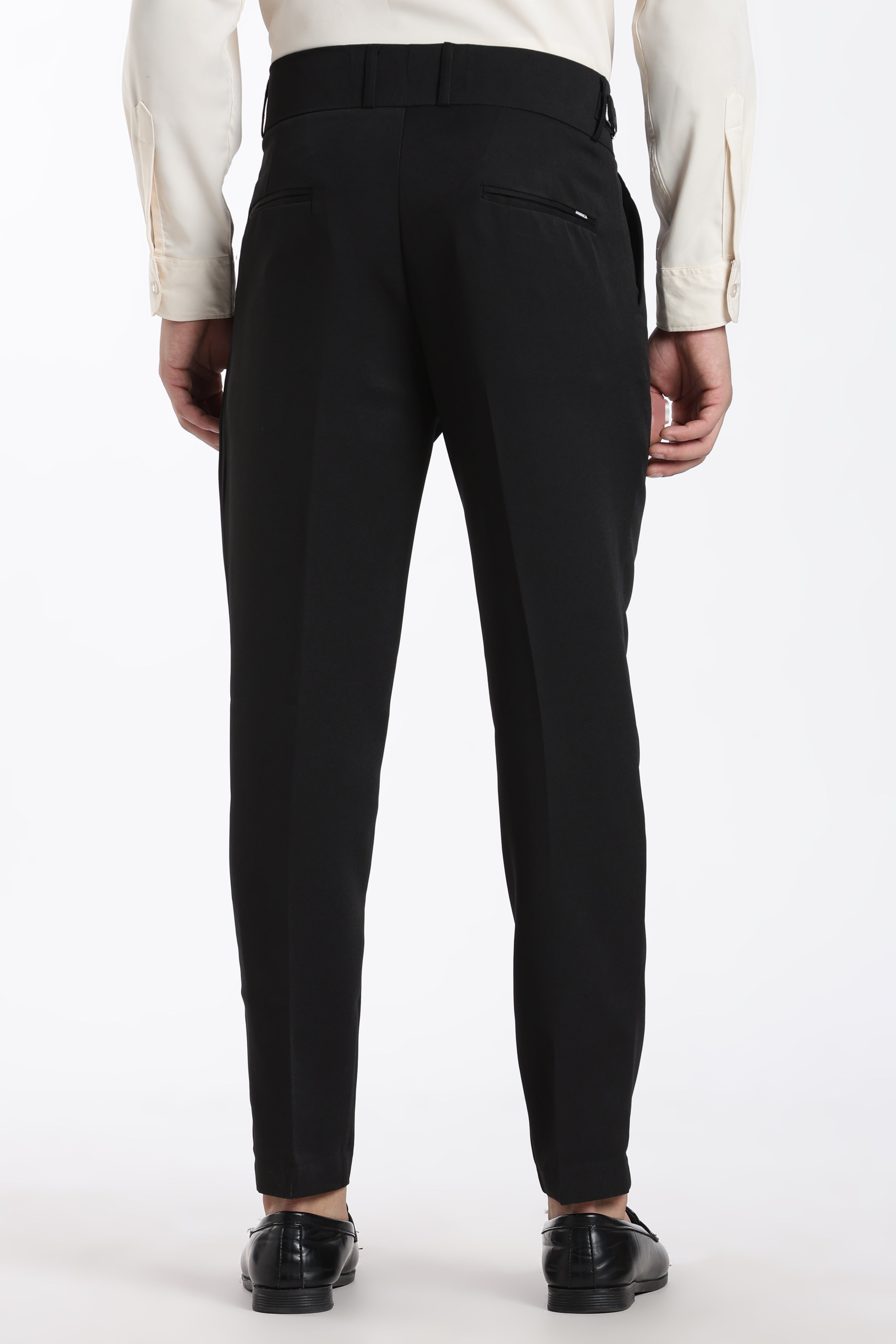 Black Vintage Gurkha Pants