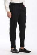 Black Vintage Gurkha Pants