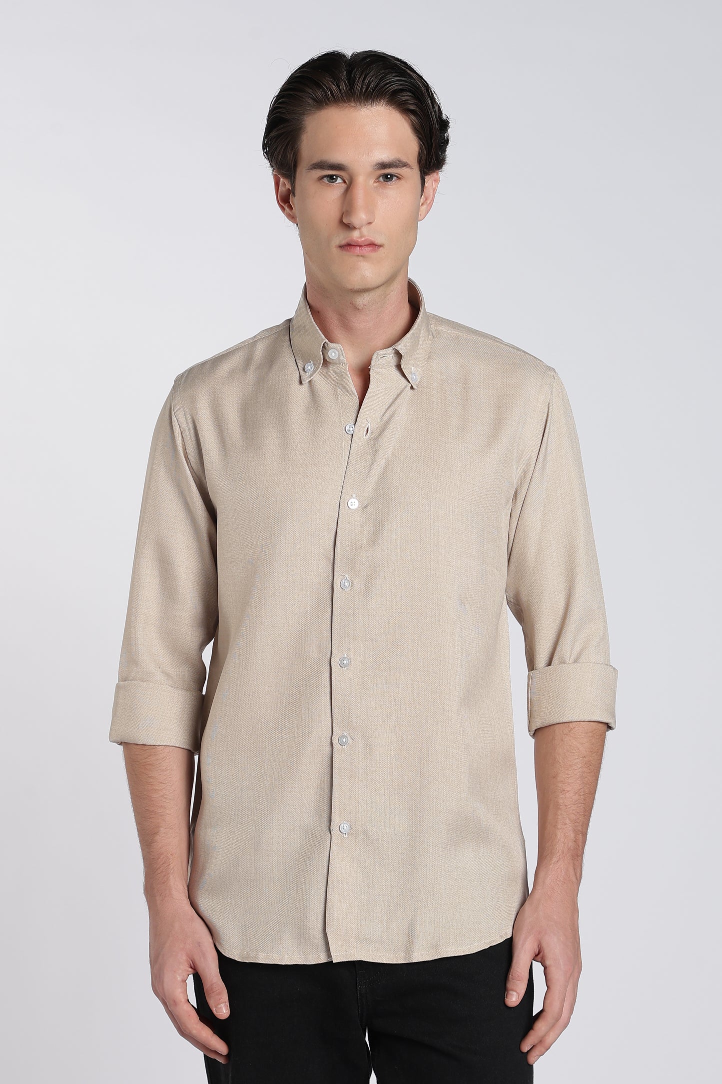 Dune Sandal Heritage Linen Blend Shirt