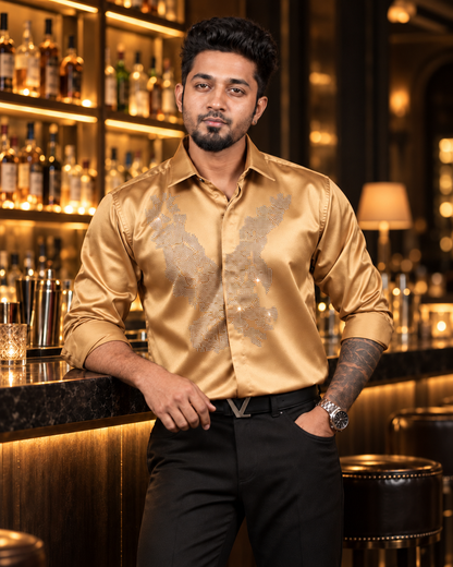 Olive Sand Apex Designer Shirt