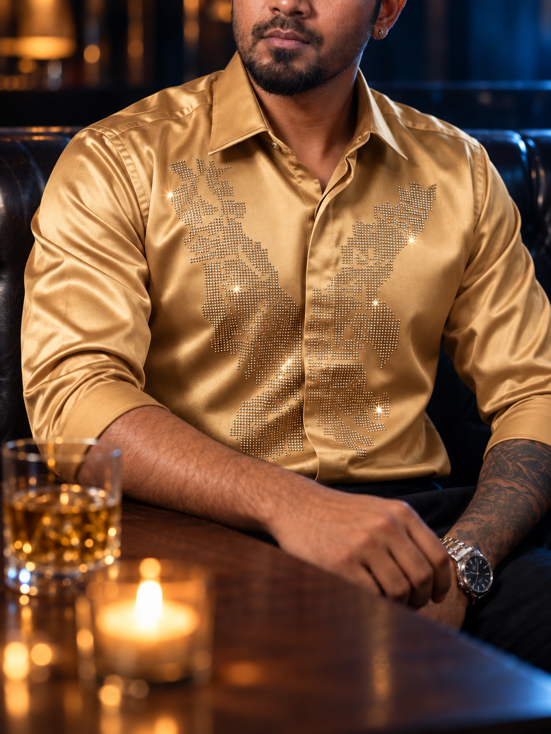 Olive Sand Apex Designer Shirt