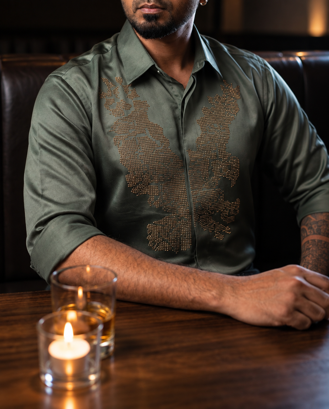 Fern Green Apex Designer Shirt