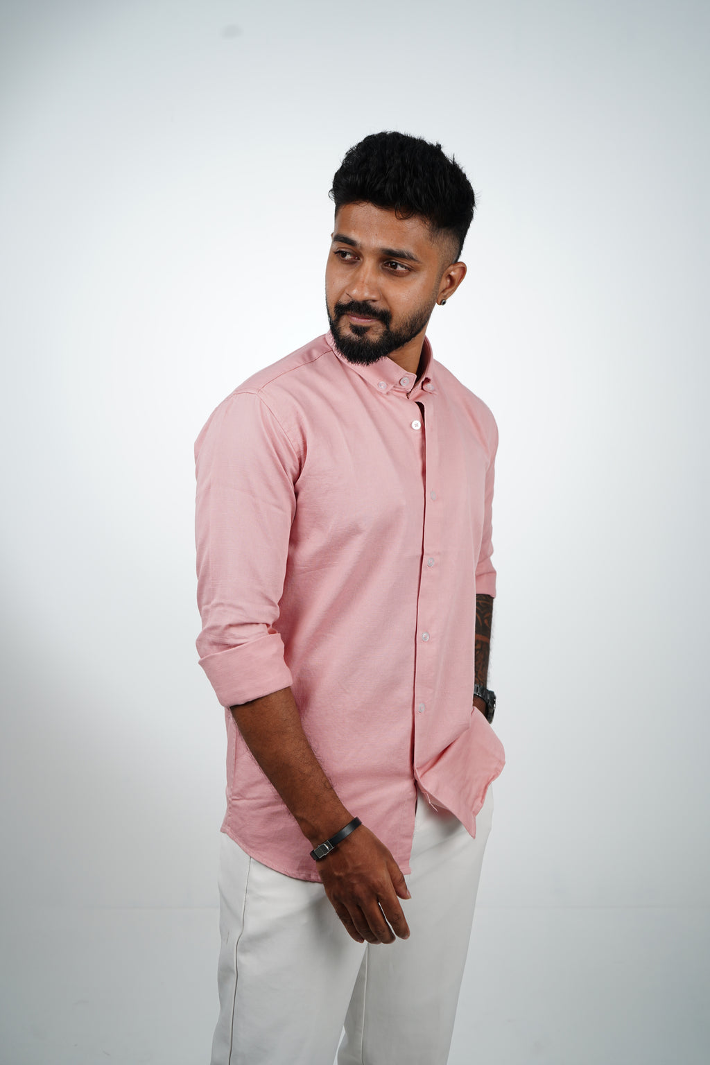 Desert Rose Vintage Linen Blend Shirt