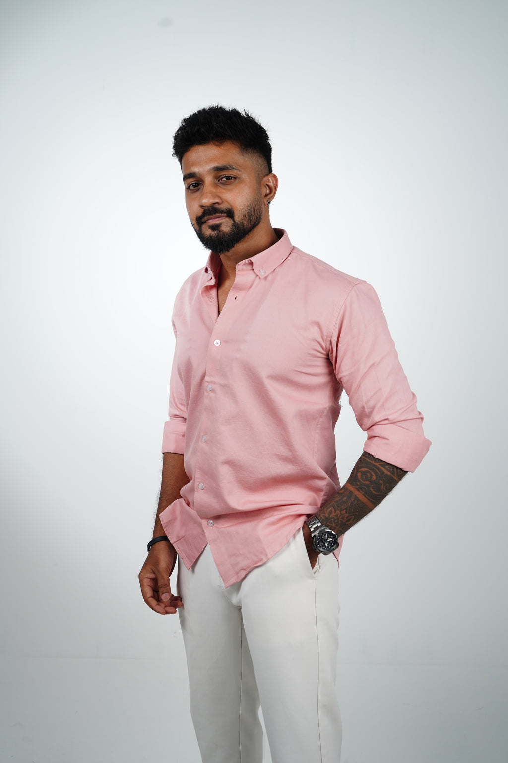Desert Rose Vintage Linen Blend Shirt