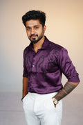 Mystic Violet Classic Stone Shirt