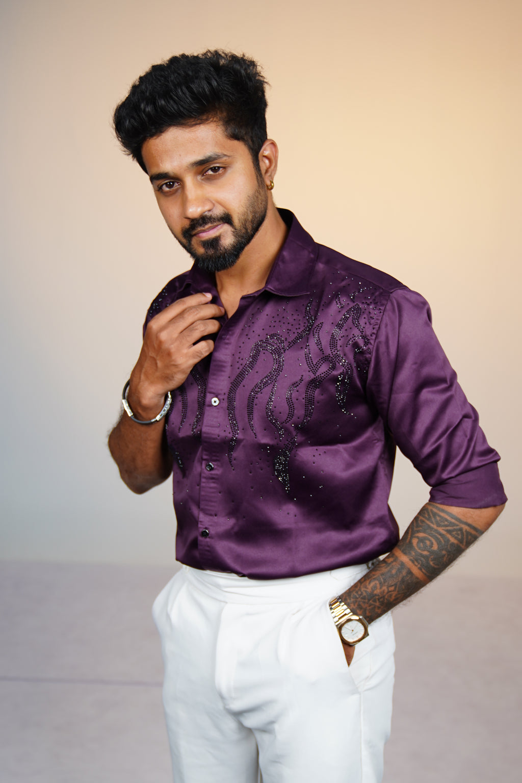 Mystic Violet Classic Stone Shirt