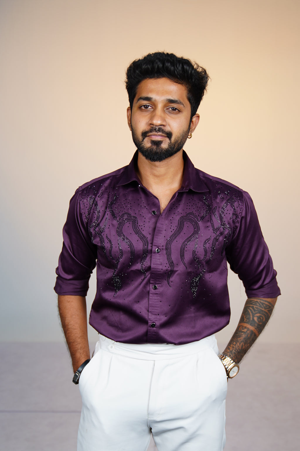 Mystic Violet Classic Stone Shirt