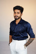 Shadow Blue Classic Stone Shirt