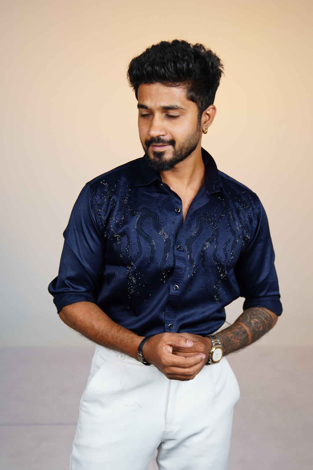 Shadow Blue Classic Stone Shirt