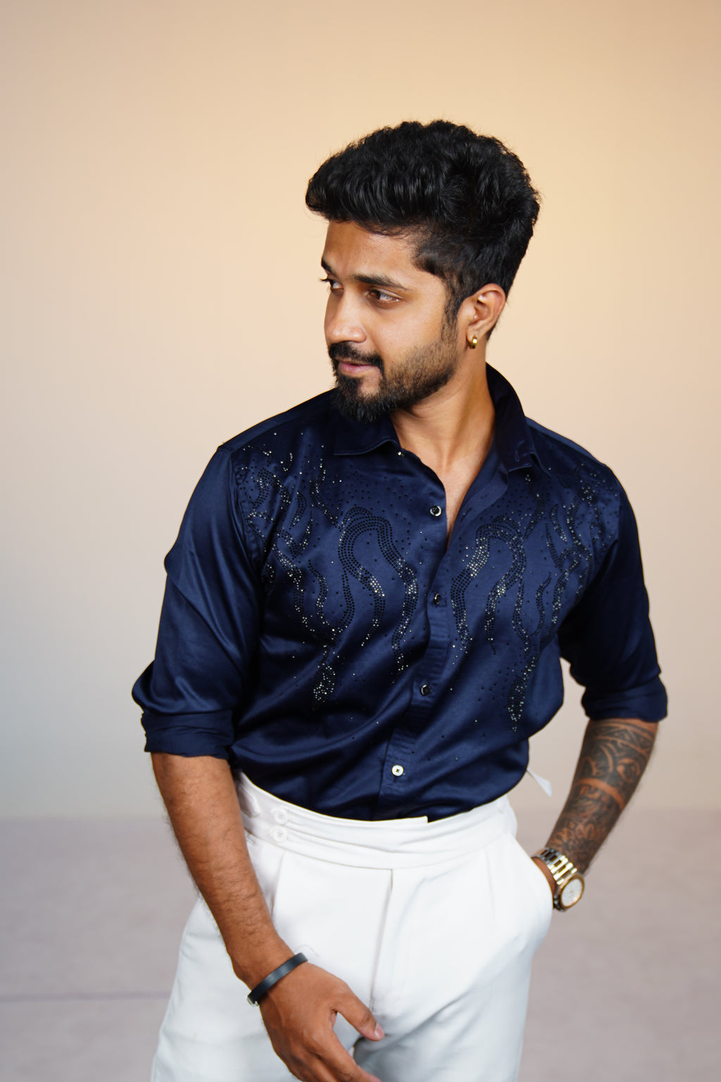 Shadow Blue Classic Stone Shirt