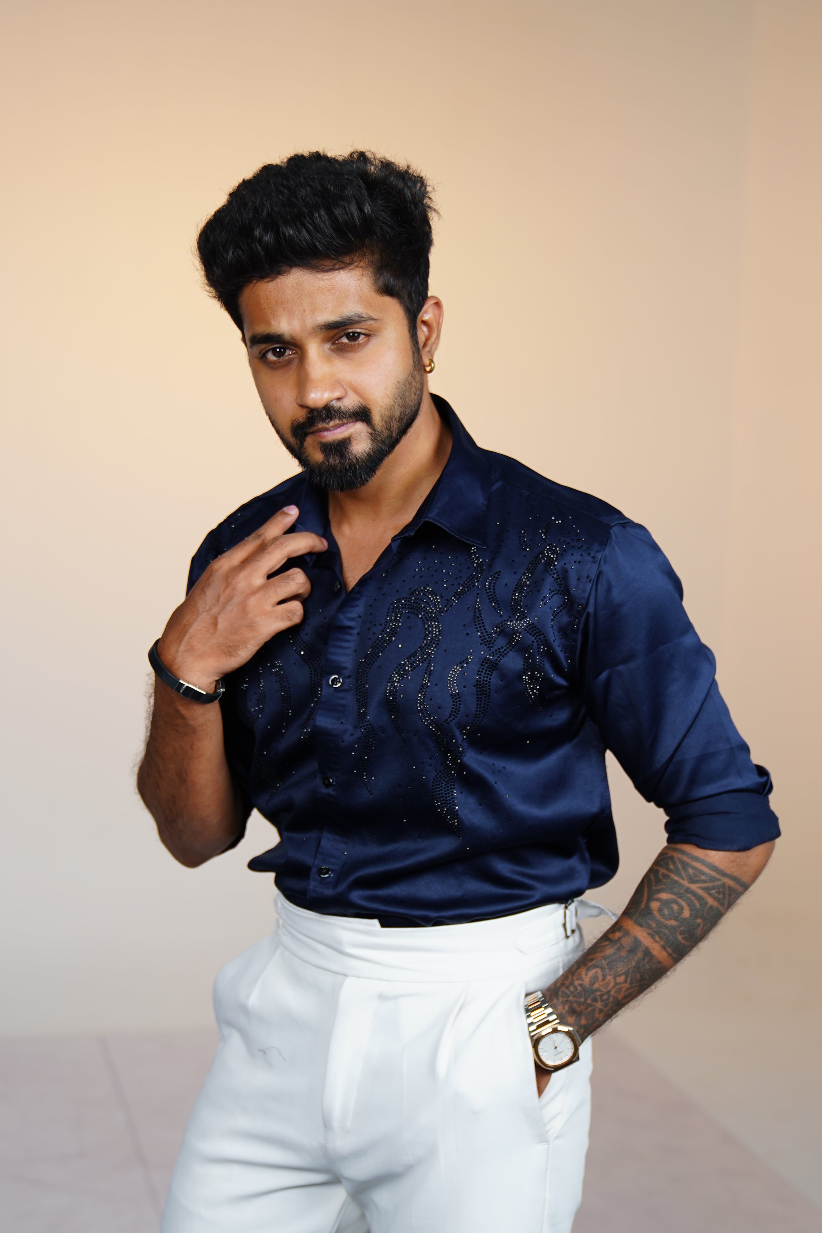 Shadow Blue Classic Stone Shirt