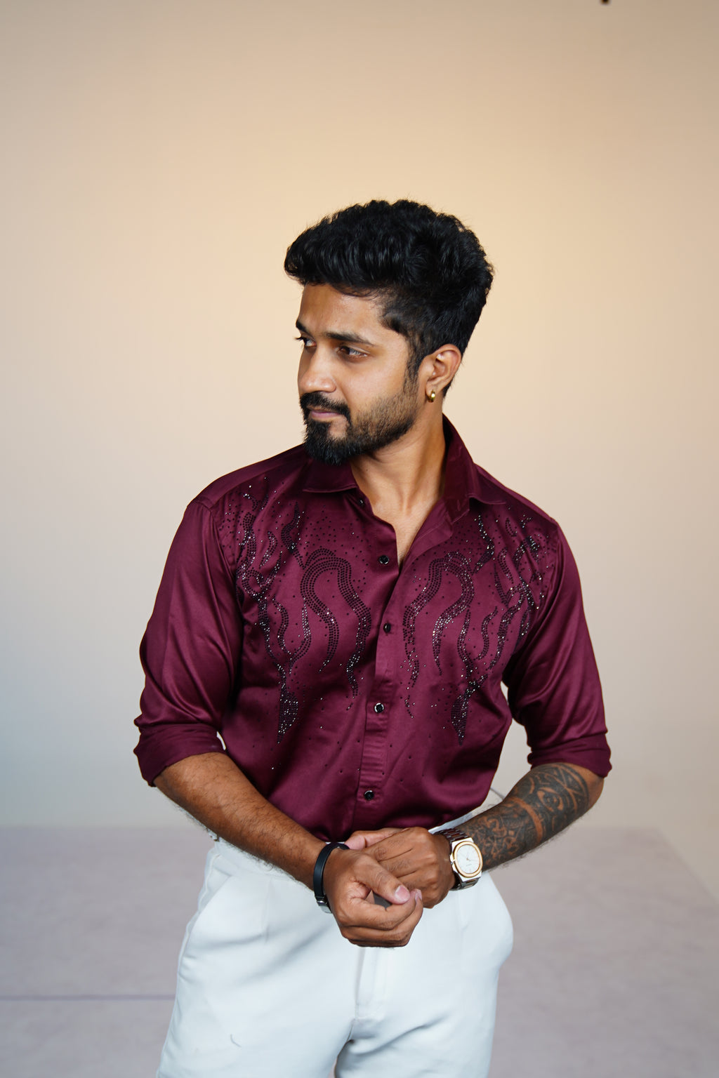 Royal Red Classic Stone Shirt
