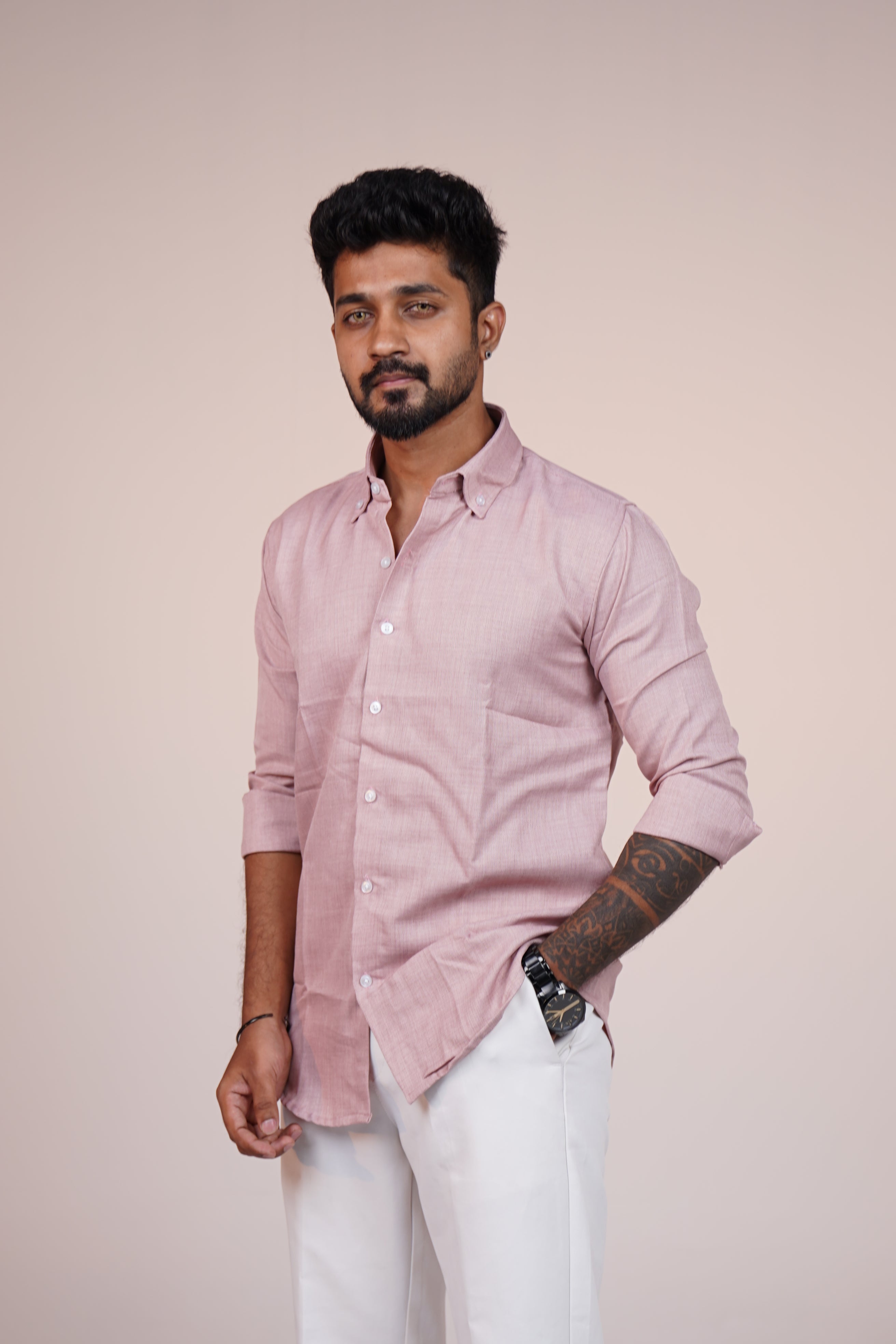Rosewood Heritage Linen Blend Shirt
