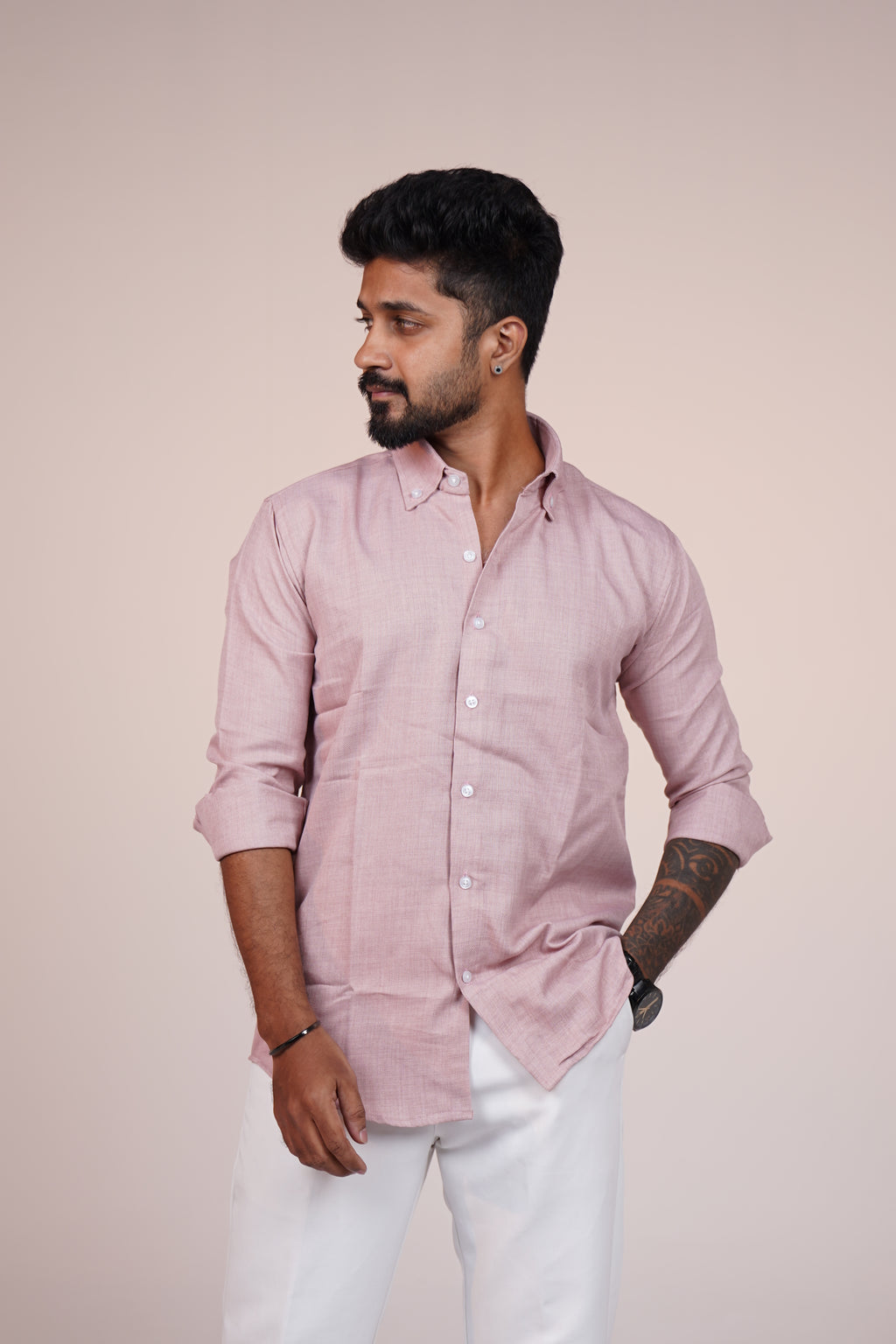 Rosewood Heritage Linen Blend Shirt