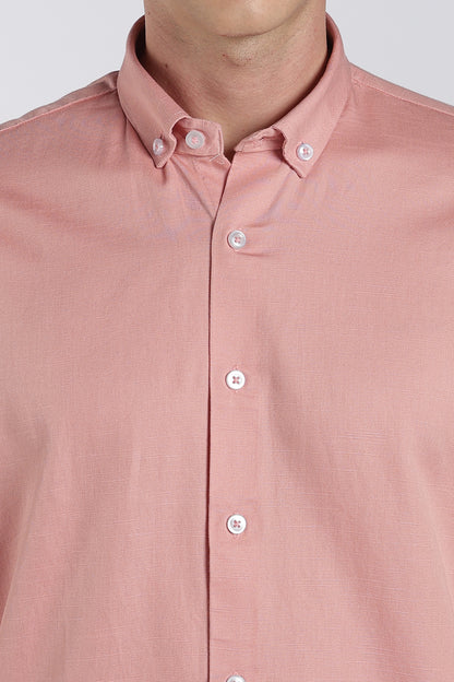 Desert Rose Vintage Linen Blend Shirt