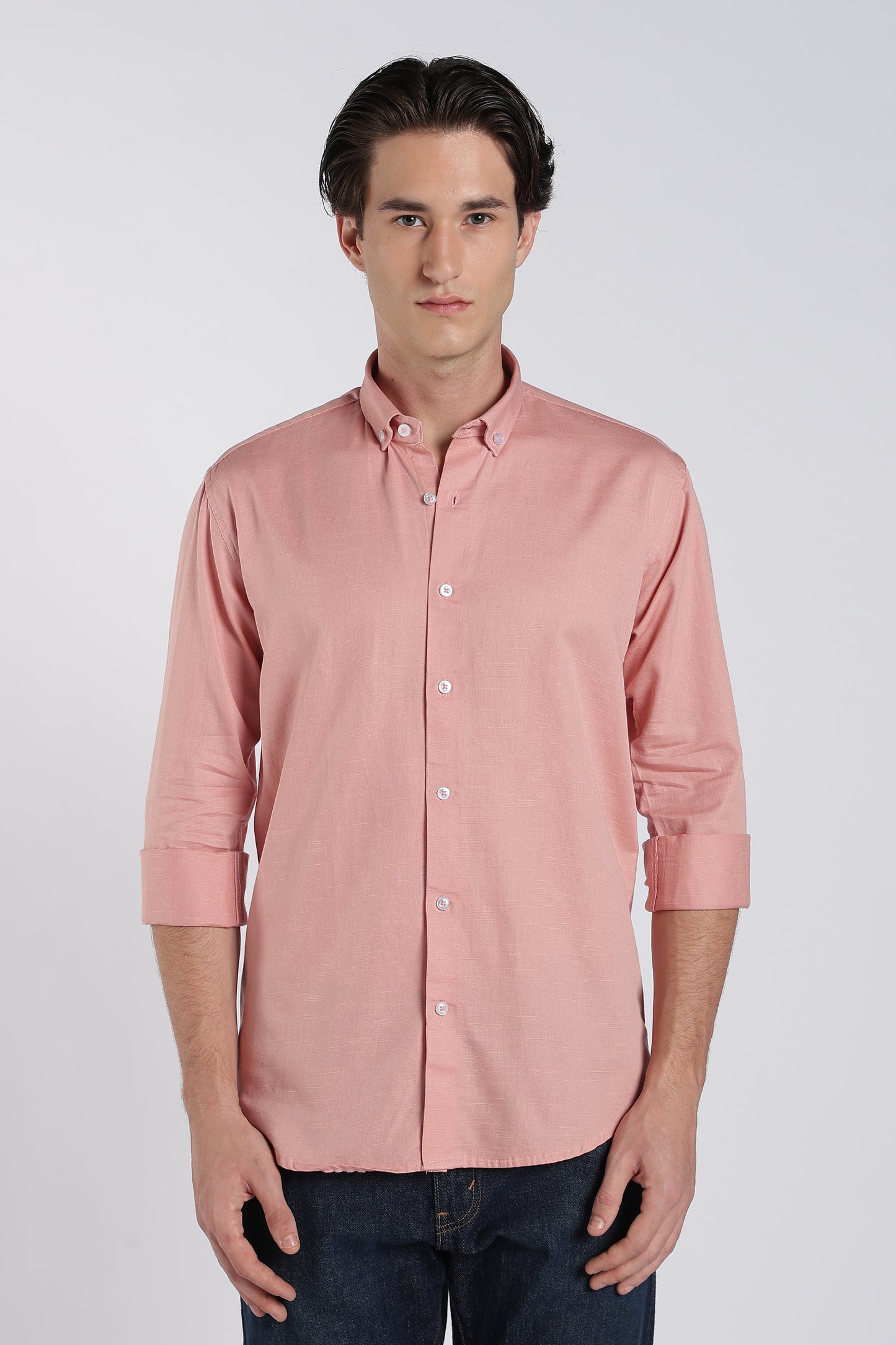 Desert Rose Vintage Linen Blend Shirt