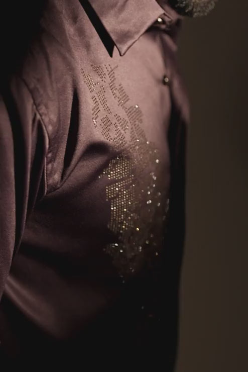 Royal Violet Apex Designer Shirt